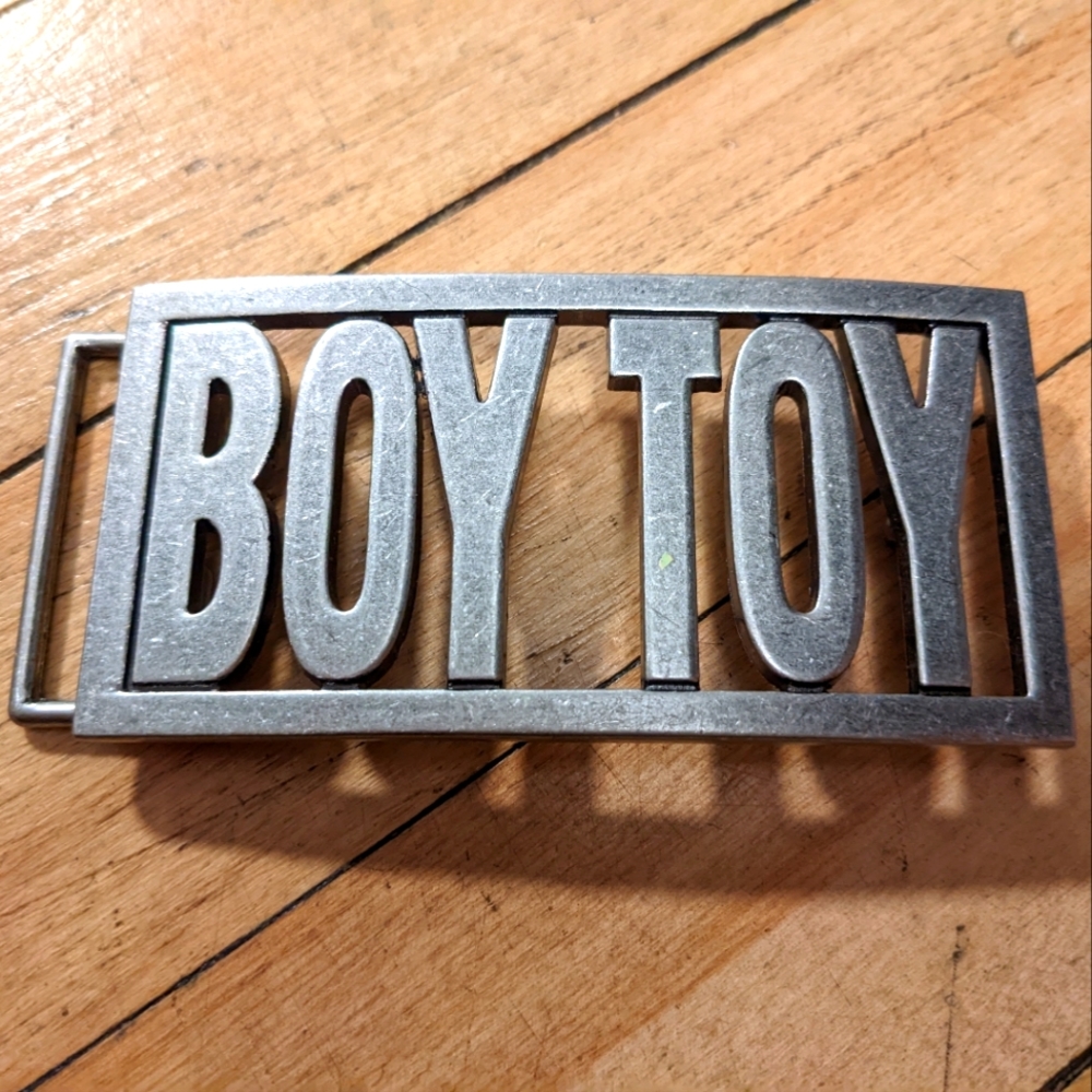 Boy Toy Belt Buckle (Madonna-inspired)